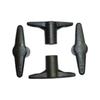Nylon T-Handle M5x50 Flat-Head Compact Manual Tool