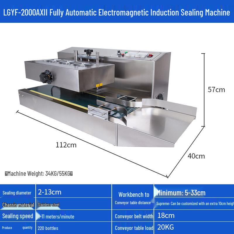 LX6000 Battery-Powered Induction Sealer for Non-Metallic Food, Medicine, and Daily Chemicals.