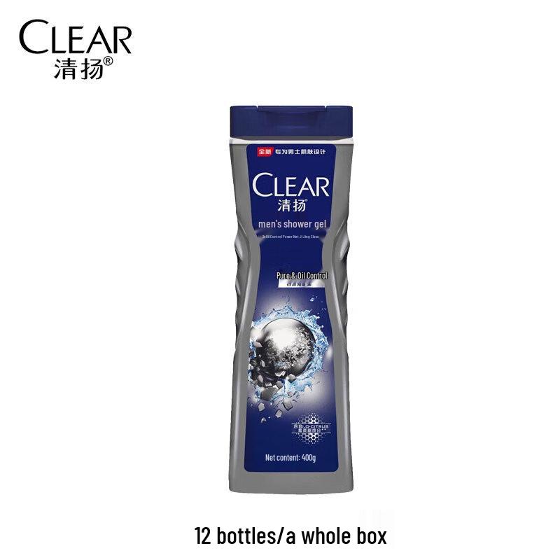 Clear & Fresh Men s Deep Cleansing Oil Control Shower Gel
