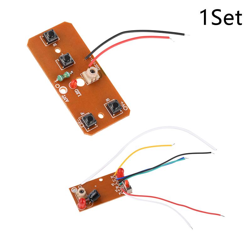 Four-Channel Rc Remote Control Module Diy Rc Car Transmitter Receiver Board 27Mhz Long Range High Power Motor Controller
