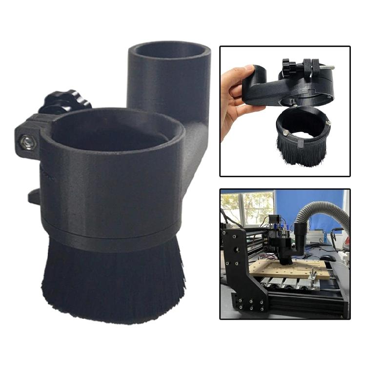 300W 500W Router Dust Shoe Nut Spindle Engraving Milling Machine Brush Cleaner