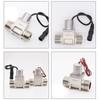 Upgraded Bistable Metal Solenoid 4.5V 1/2" Water Flow-Pulse Electromagnetic for Bathroom Kitchen