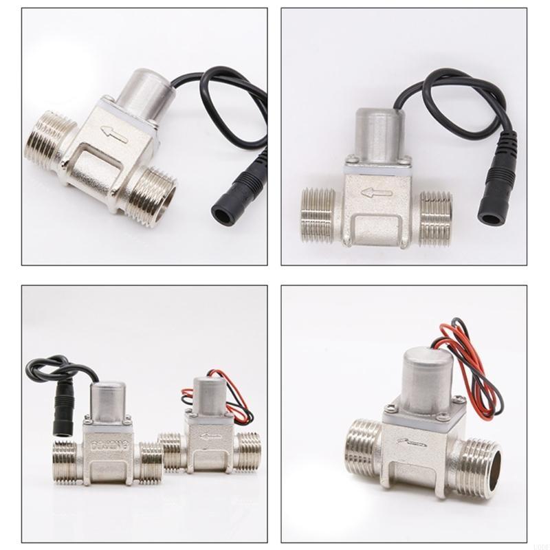 Upgraded Bistable Metal Solenoid 4.5V 1/2" Water Flow-Pulse Electromagnetic for Bathroom Kitchen