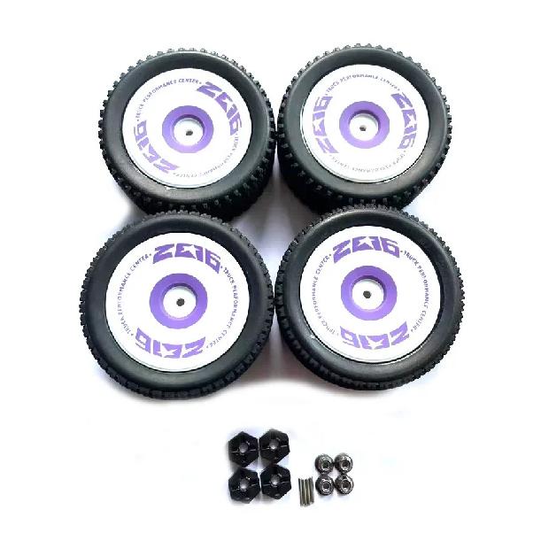 RC Car Wheels Orginal Tires for WLtoys 124016 124017 124019 124018 144001 144010 Remote Control Car Upgrade Parts Rubber Tyre