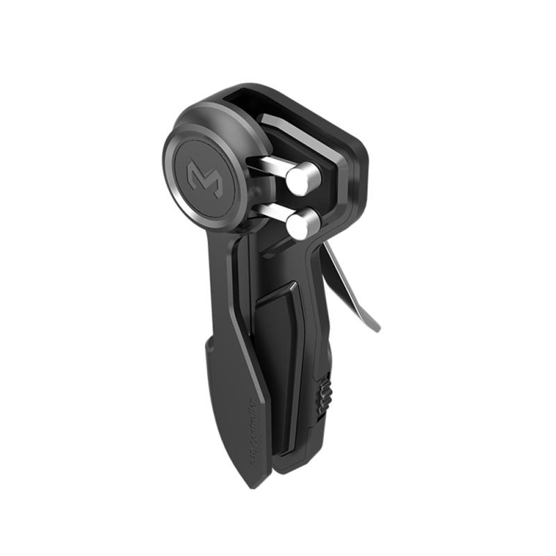 1 Pair Of Portable Lightweight Metal Gaming Trigger 6 Finger Quick Sensitive Game Controller Tablet