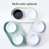 Cat Bowl Ceramic Double Bowl Dog Bowl Cat Pan Food Bowl Protection Cervical Spine Anti Overturning Cat Water Bowl Supplies