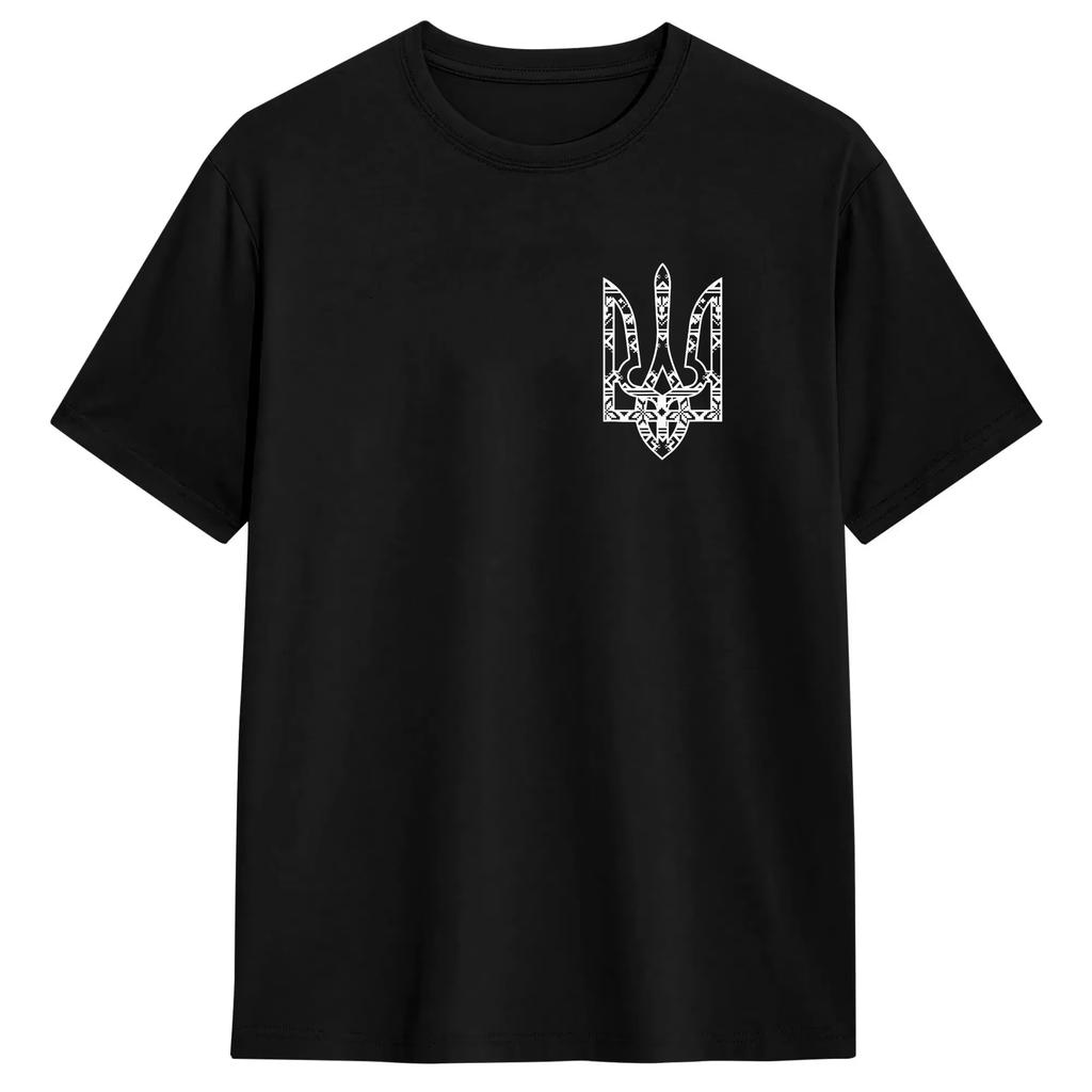 Ukraine Flag Blue And Yellow T Shirt Summer Hip Hop T-Shirts Adult Cotton O Neck Oversized Tees Streetwear Tshirt Short Sleeve Casual Clothing