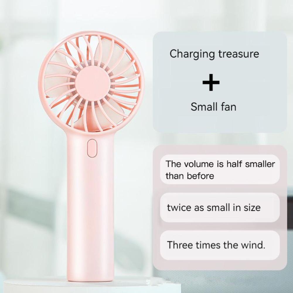 

Handheld Fan, Portable Mini Fan 3 Speeds, 2000mAh Small Hand Fan Battery Operated, Personal Makeup Eyelash Fan USB Rechargeable