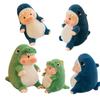 Plush Toy Pig Dinosaur Shark Stuffed Animal Creative Soft Pillow Decoration Sofa