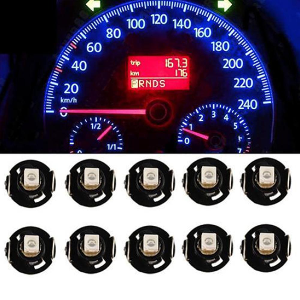 10 Pièces T4.2 12V Ampoule LED Feux de Tableau de Bord de Voiture Lampes de Panneau d'Instruments