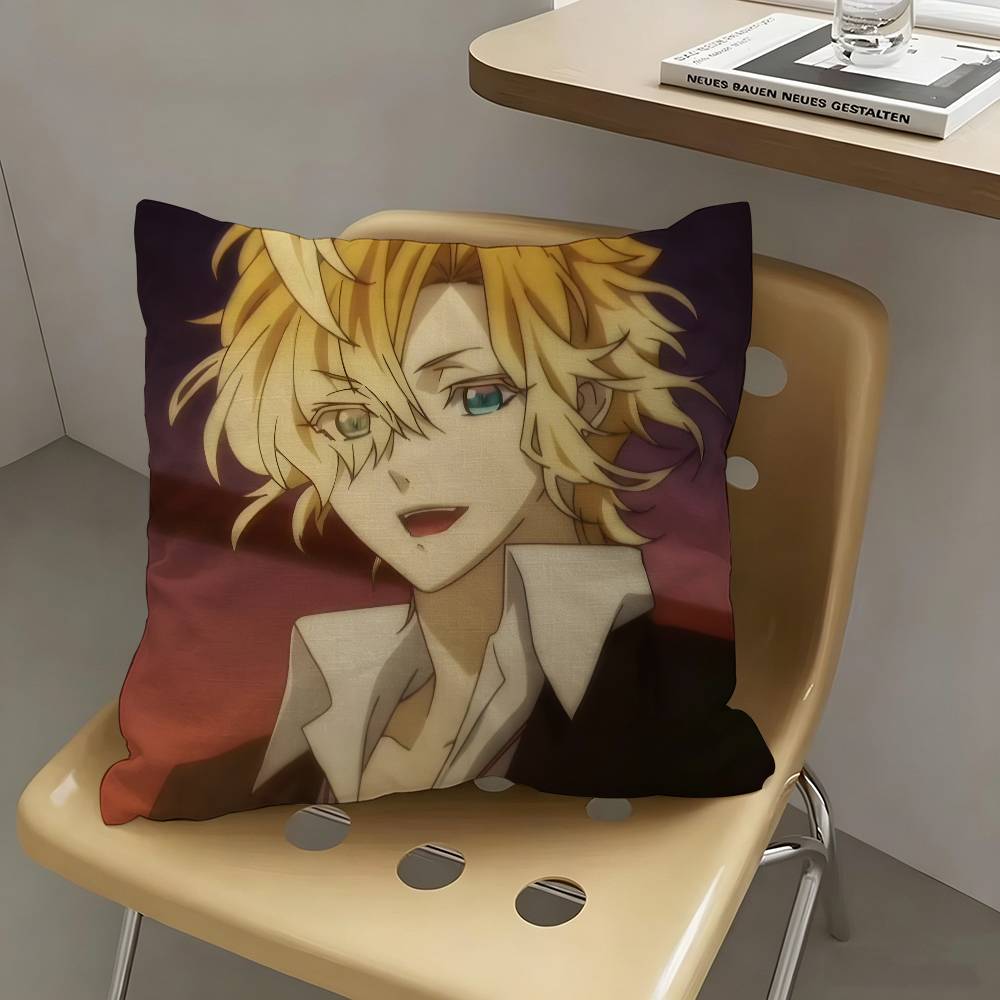 1pc Diabolik Lovers Kou Pillow Case Fashion Square Pillowcase Bedroom Sofa Room Ins Decoration Leisure