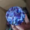 Useful Hole Galaxy Soft Bouncy Ball Anti-Fall Moon Shape Porous Bouncy Ball Popping Sensory Fidget Toy Adult Kids Stress Relief