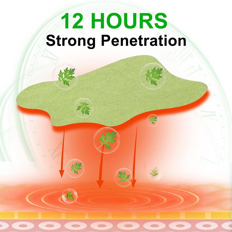 Self-Adhesive Knee Pain Patch 12Pcs Health Safety Shoulder Neck Paste Wormwood Sports Injuries Convenient For Rheumatic Diseases
