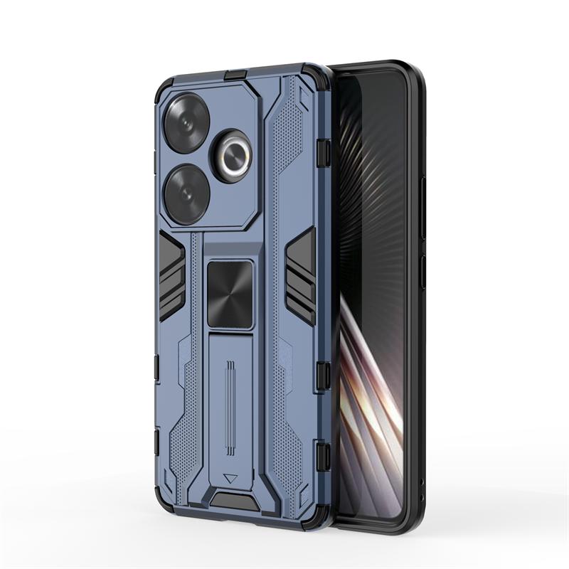 Pro Xiaomi Poco F6 5G Pouzdro Silikon+PC Magnetický Držák do Auta Pouzdro na Telefon Pro Poko Poxo F6 F 6 6F PocoF6 Nárazuvzdorný Pancéřovaný Zadní Kryt