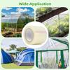 6 Mil Greenhouse Repair Tape, 4" x 164' Clear Greenhouse Film Repair Tape, Waterproof and UV Resistant Plastic Sheeting Tape