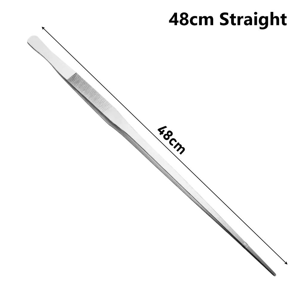 1Pcs Stainless Steel Aquarium Tweezer Long Tong Aquarium Supplies  Pet Shrimp Reef Coral