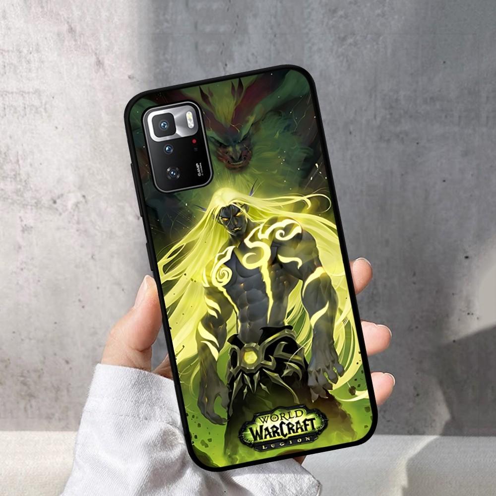 World Of Warcraft Phone Case For Redmi Note 4 X 5 A 6 7 8 T 9 9S 10 11 11S 11Epro Poco M3 Pro