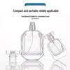 High-End Portable Glass Spray Perfume Bottle - Transparent, Thickened Design with Bayonet.
