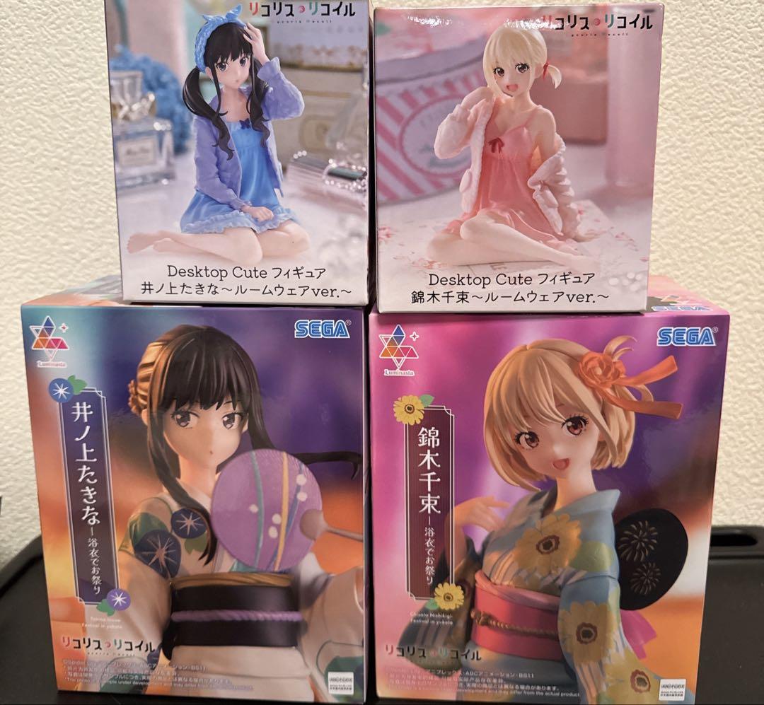 

[USED] Licorice Licorice Coil Takina Inoue and Sensoku Nishikigi Figures