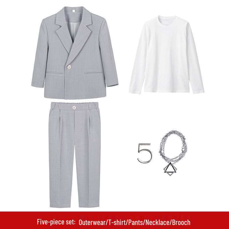 Stilvoller Britischer Casual Blazer für Jungen – Perfekt für Laufsteg, Fotografie, Auftritte und Geburtstage