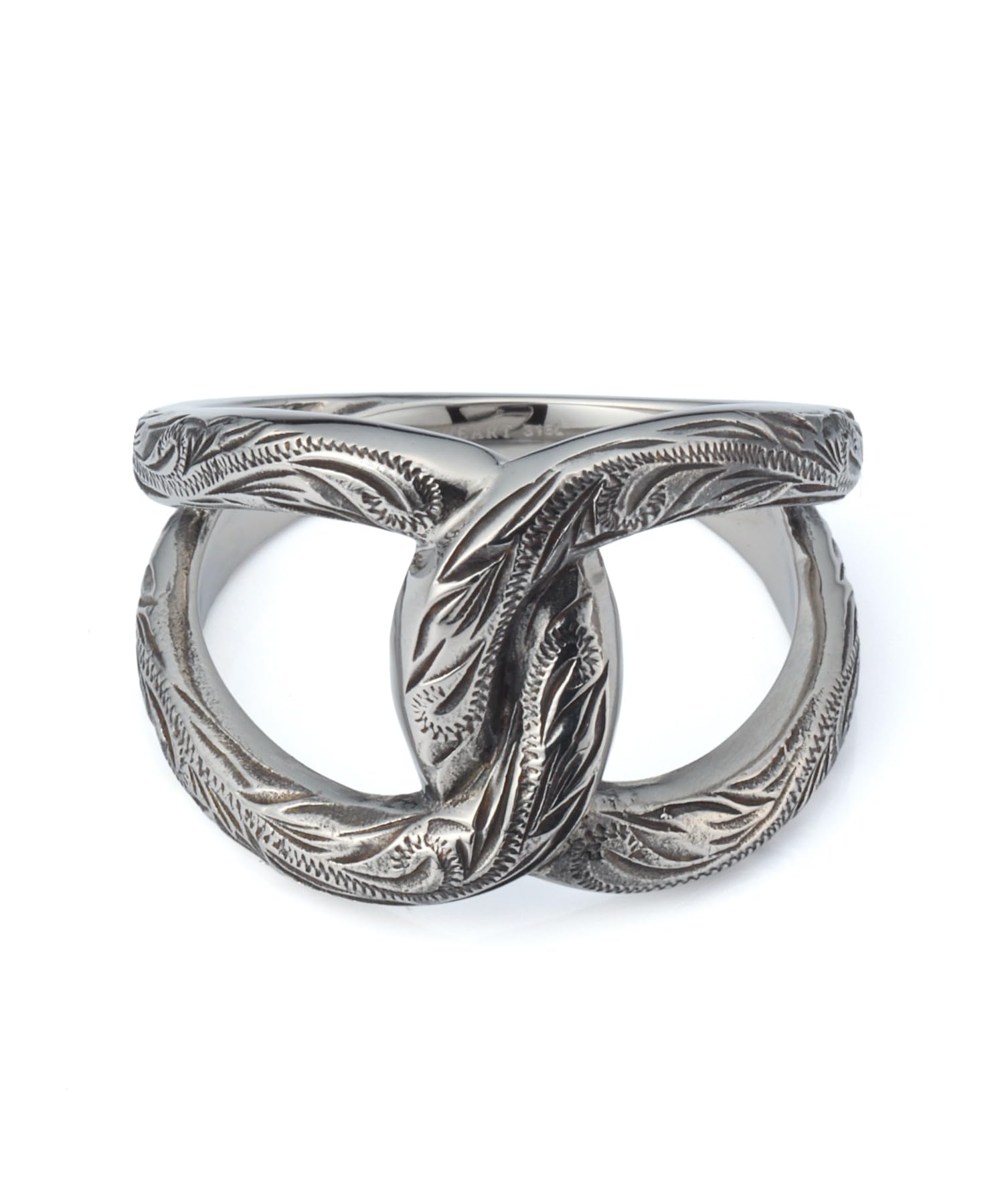

Lionheart Ring [Limited Edition] Hawaiian Layered Ring, Surgical Stainless Steel (Hyperallergic), Size 15