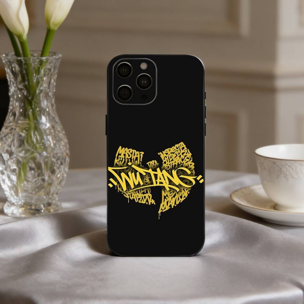 Wu-Tang Wu T-Tang C-Clan Ultra  Phone Case For iPhone 17,16,15,14,13,12,11 Plus,Pro Max,XS,Soft Silicone Black Cover