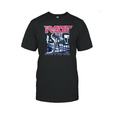 RARE Ratt T Shirt Invasion Of Your Privacy Tour 1985 Short Sleeve
