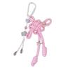 Festive Cultural Keychain Ornament Handcrafted Chinese Knot Design Rustproof Alloy Carabiner Practical Everyday Carry