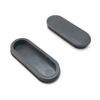 Plastic Oval Tube Cap Heavy Type Dustproofed Fitness Equipment Protector Indoor Outdoor Gym Accessories Cover