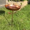 Bird Bath Disk Outdoor Feeder Decorative Bird Feeder Outside Platform for Backyard Garden Yard Decor