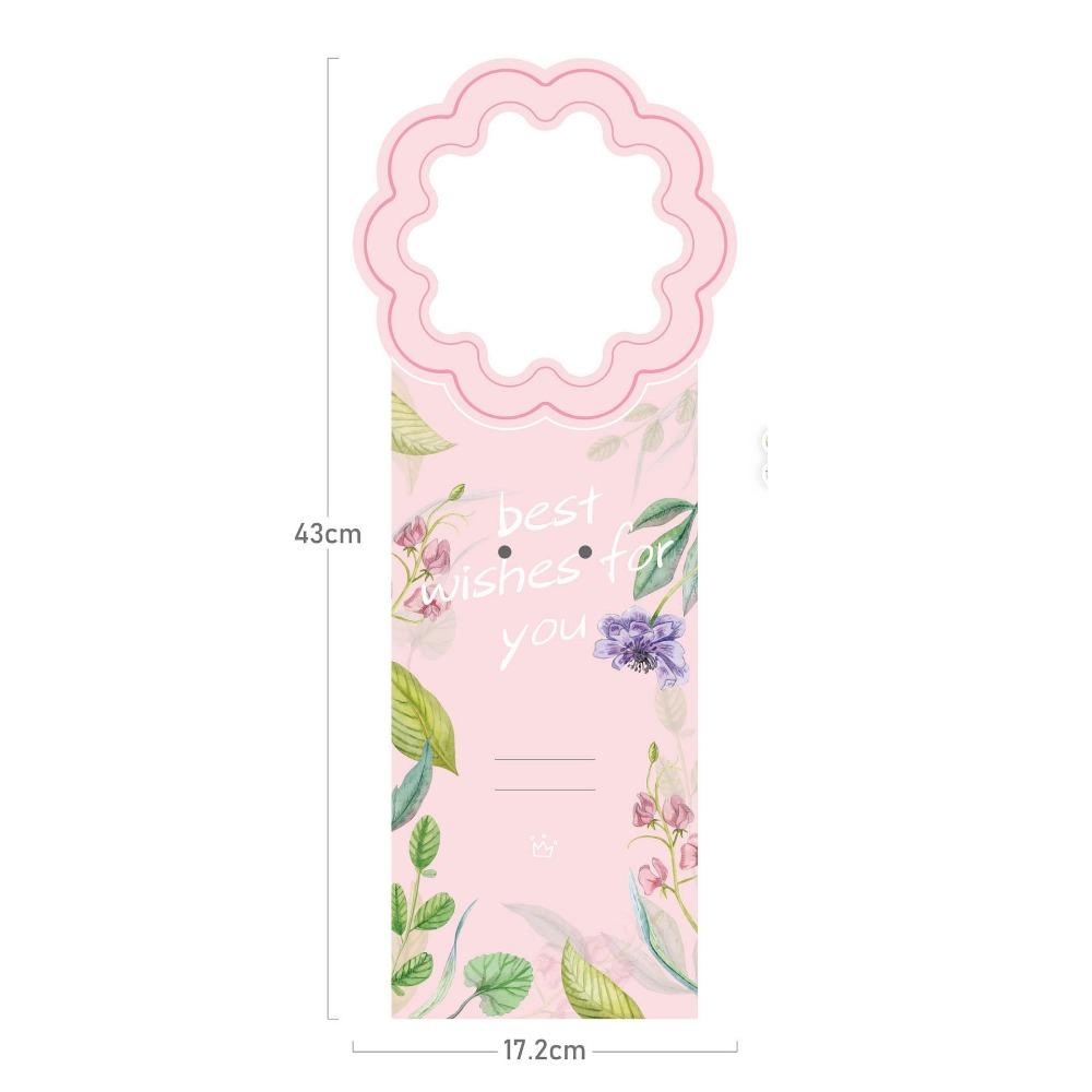 5pcs Carnation Bouquet Packaging Box Handheld Flower Arrangement Box Flower Tote Bag  Birthday Gift