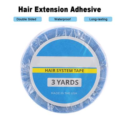 Hair Extension Tape, Tape for Hair Extensions, Double Sided Adhesive No Trace and Easy To Clean For Fixing the Wig Suitable for Professional Salon an