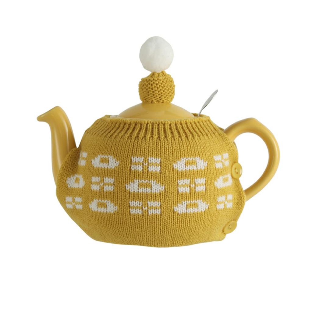 Cute Acrylic Fiber London Pottery Cozy Tea Set, 2 Cups, Gift