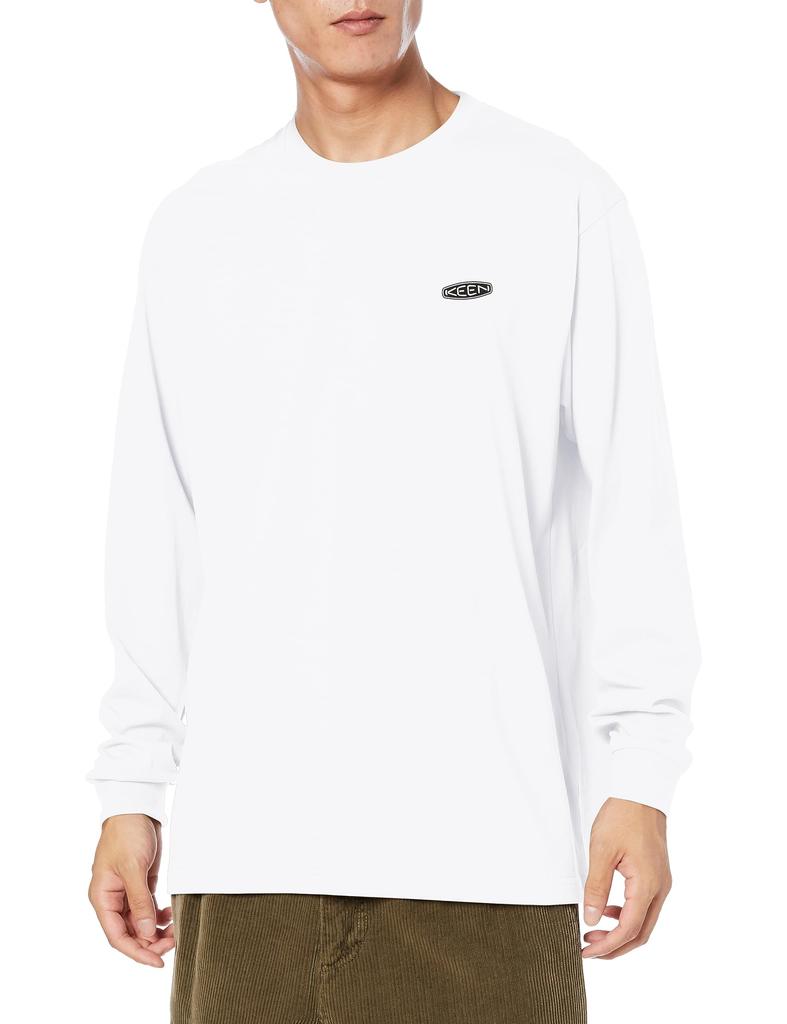 Keen OC/RP LOGO LS TEE WHITE/BLACK L