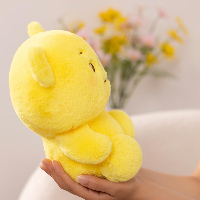 Новая кукла Ledi, милый плюшевый медведь, мягкая игрушка, кукла, мягкий и милый медведь-клубника, синий монстр, машина для захвата 23cm