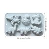 Heat-Resistant Cake Mold Food-Grade Chocolate Mould Dinosaur Silicone Mold  Pastry Making