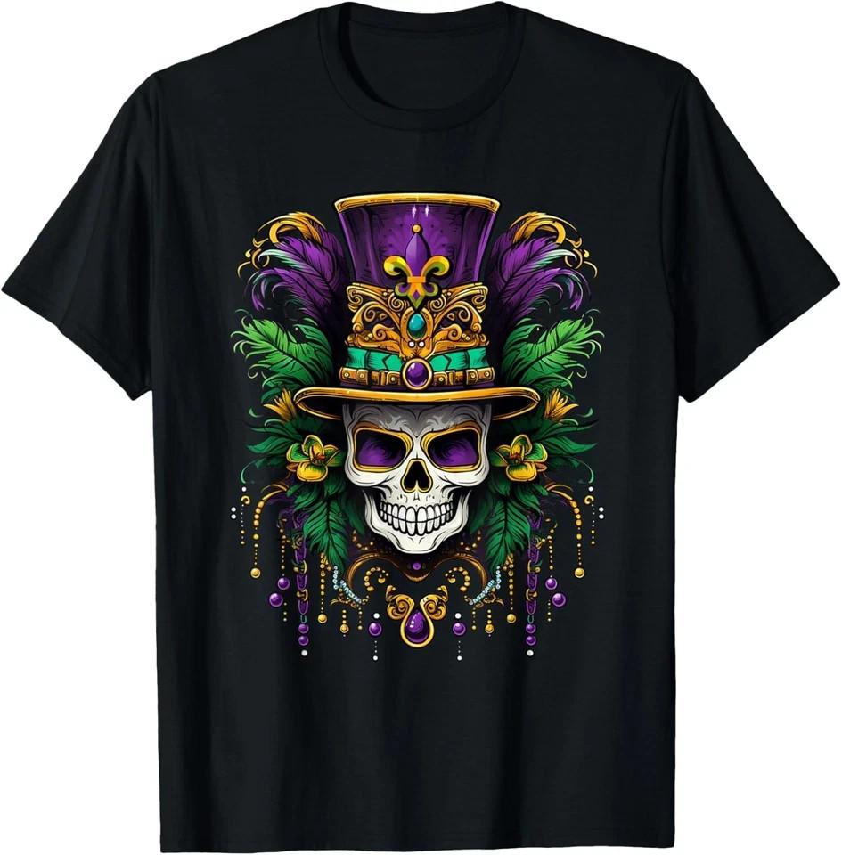 Mardi Gras Costume Sugar Carnival New Orleans Trip Unisex T-Shirt S разноцветный