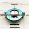 34mm 34-core Tweeter Diaphragm with Post Tweeter Horn Driver Head Coil Speaker