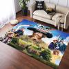 Der Räuber Hotzenplotz Cartoon Area Rug, Classic German Kids Book Print Non Slip Floor Mat, Bedroom Living Room Decor Gift For Children And Comic Fans