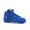 Jordan 5 Retro modrá semišová GS 440888-401
