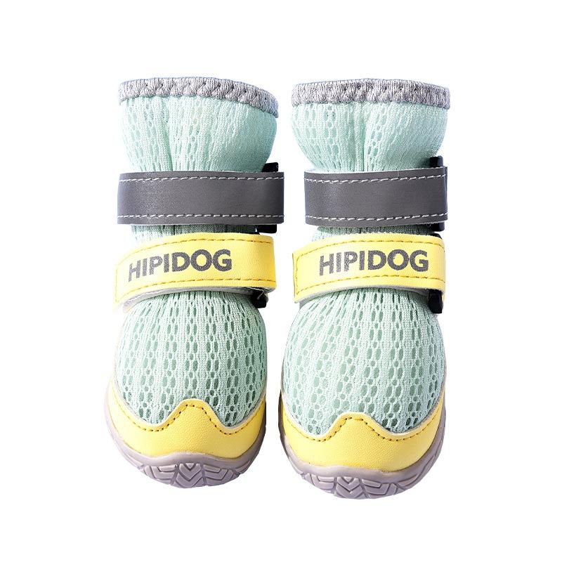 Dog Shoes High Top Breathable Non Slip Wear Resistant Outdoor Pet Shoes