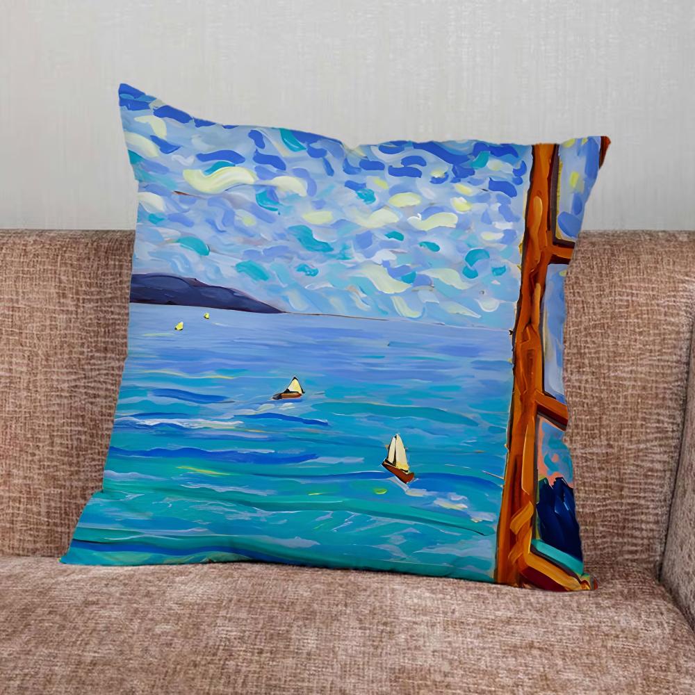 

Henri Matisse Art Painting Pillow Case For Home Bedroom Car Office Decoration Living Room Sofa Cushion Cover Suitable 16x16Inch