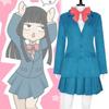 Kimi Ni Todoke Kuronuma Sawako Cosplay Costume Skirt Outfit School Uniform Girl