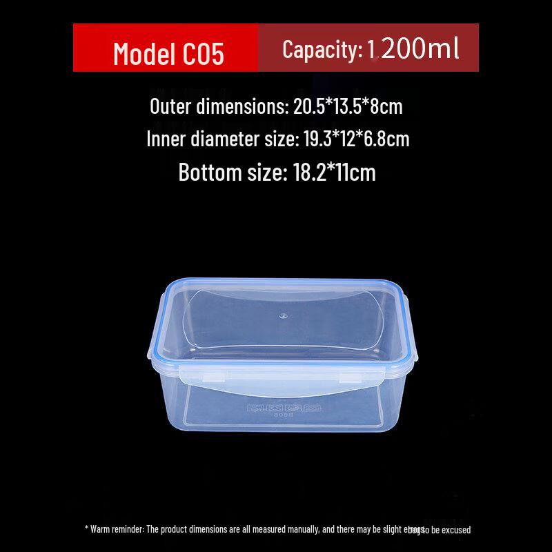 Kitchen Eight Plastic Food Storage Container