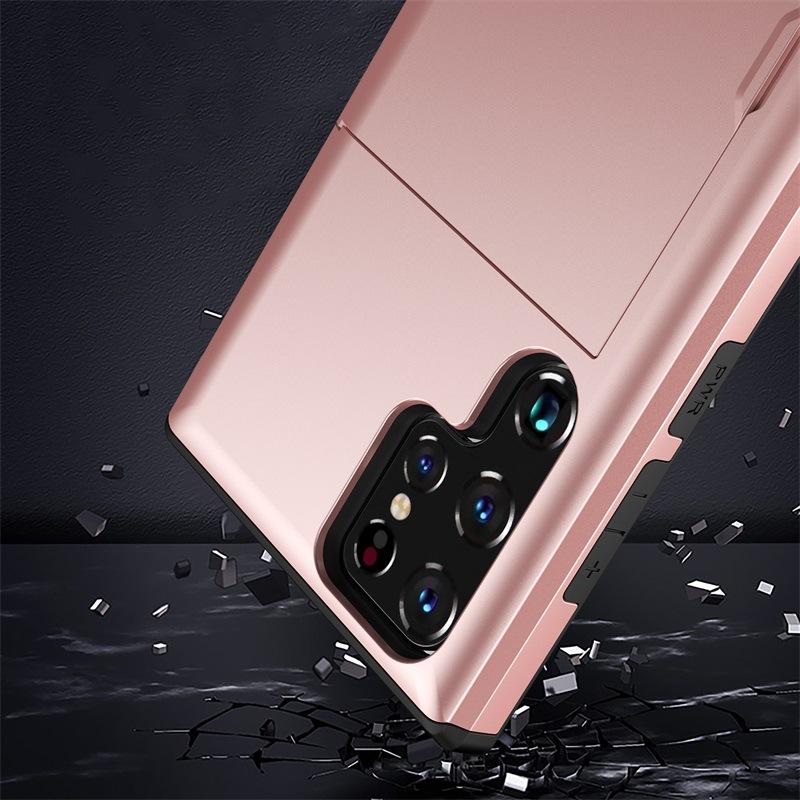 Suitable for Samsung S26Ultra Phone Case with SGP Card Slot, S25Ultra Anti-drop, S24Ultra Anti-drop Protective Cover