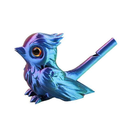 Bird Whistle Portable Bird Call Toy 3D Printed Interactive Whistle with Realistic Bird Sounds for Outdoor Play And Desk Decoration
