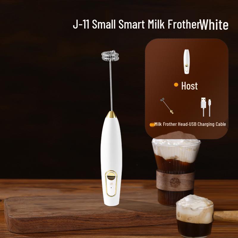 Portable Rechargeable Handheld Electric Milk Frother & Coffee Mixer