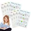 Bible Decals 8pcs/set Books Of The Bible Stickers Bible Book Study Reading Aid Christian Journaling Stickers Bible Chapter Stick