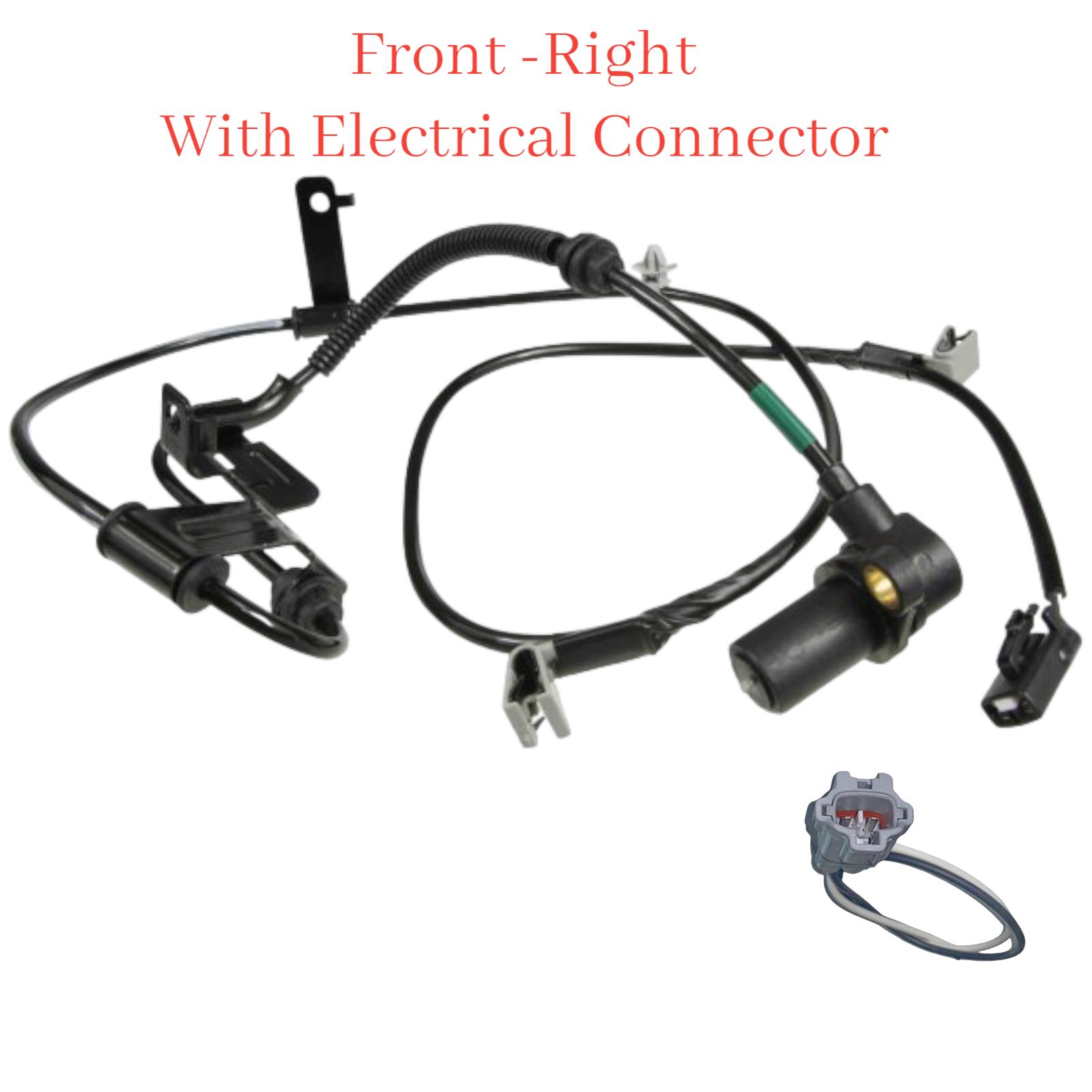ABS Wheel Speed Sensor Front Right With Connector Fits Spectra Spectra5 04-09