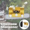 Universal Portable Chainsaw  Sharpener Chain Sharpening Jig Easy To Use Chainsaw Sharpening Outdoor Electric Saws Gardening 3.9 X 1.8 X 2.6in